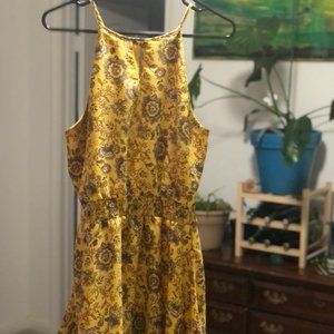 Miami Dress Yellow Boho Summer | Marlo R28 | Size: 8 Medium